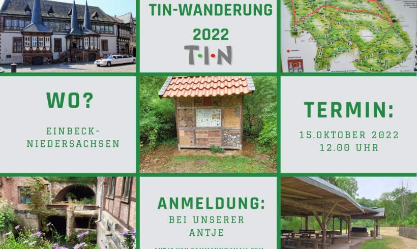 TIN-Wanderung 15.10.2022 in Einbeck-Niedersachsen