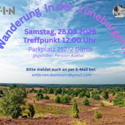Wir nehmen gerne Eure Anmeldung zur TIN-Wanderung am 28.3.2026 entgegen!